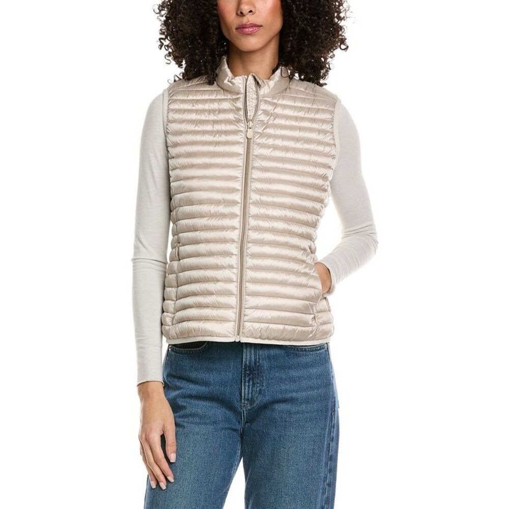 Save The Duck Womens  Arabella Vest, Beige